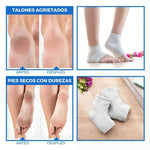 CALCETINES DE GEL HIDRATANTE CON ACEITES NATURALES PARA TALONES - SOFTPEEL™