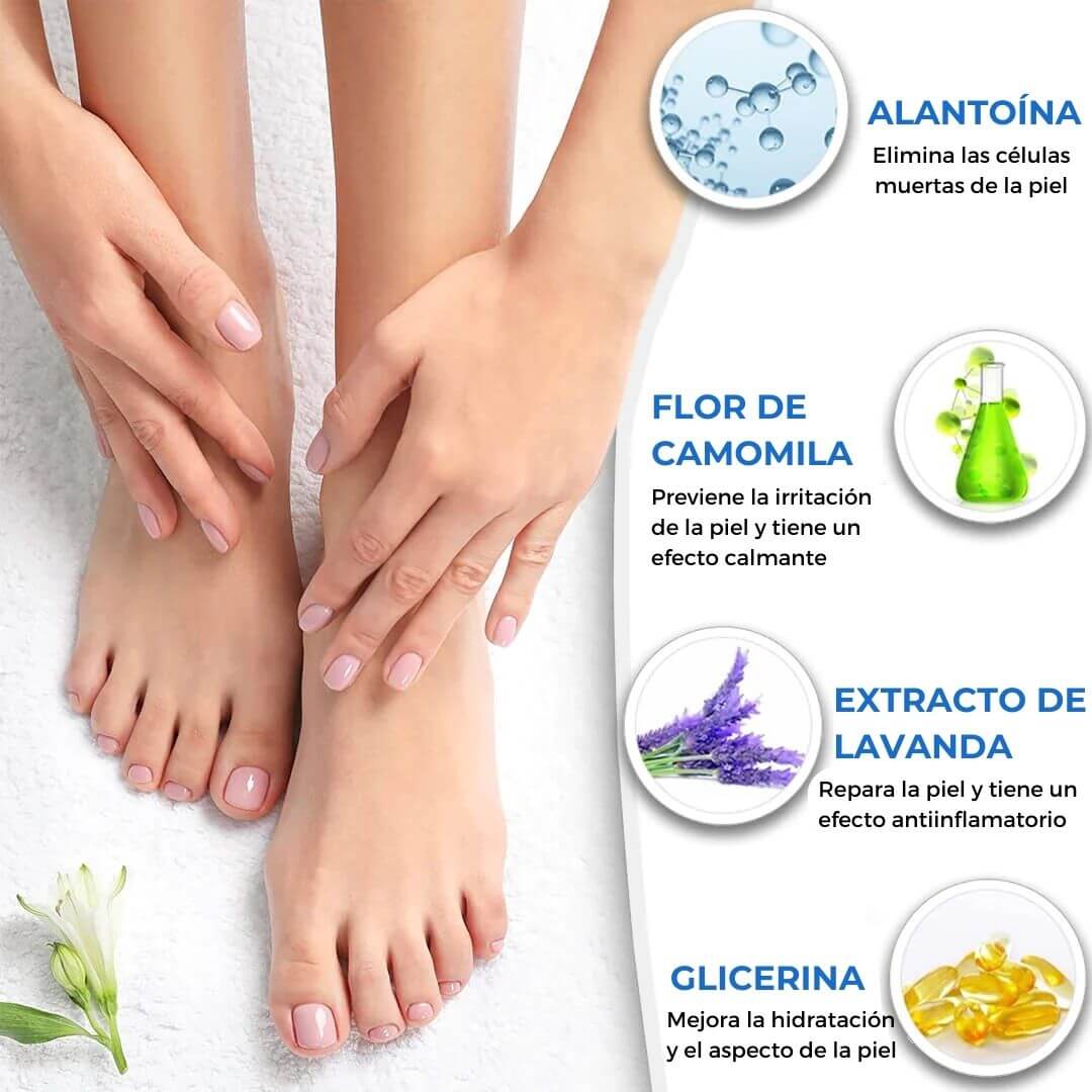 CALCETINES DE GEL HIDRATANTE CON ACEITES NATURALES PARA TALONES - SOFTPEEL™