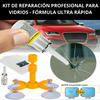 KIT DE REPARACIÓN PROFESIONAL PARA VIDRIOS Y CRISTALES  - QUICK-FIX GLASS REPAIR™