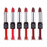 Conjunto de 6 Pintalabios DUO - Barra de Labios + Lip Gloss GlossyLips™