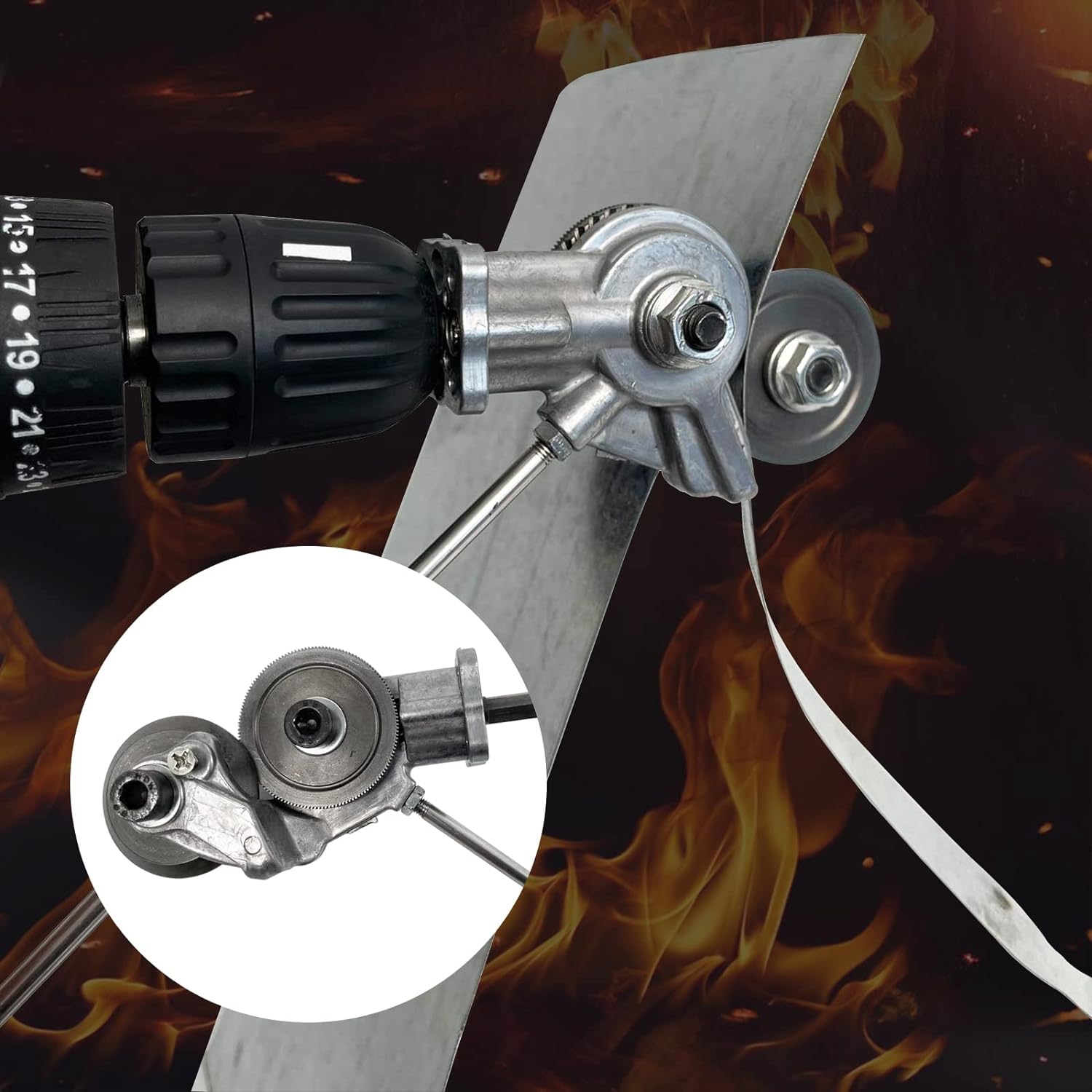 CABEZAL CORTADOR DE LAMINAS METALICAS PARA TALADRO - METALCUT™