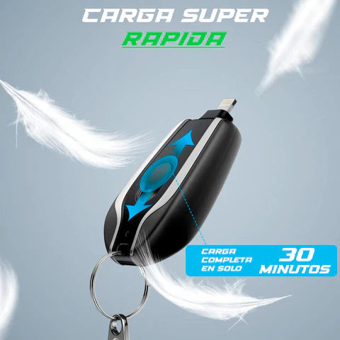 MINI CARGADOR PORTÁTIL PARA LLAVEROS - MINIPOWER™