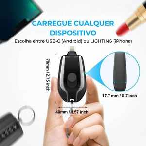 MINI CARGADOR PORTÁTIL PARA LLAVEROS - MINIPOWER™