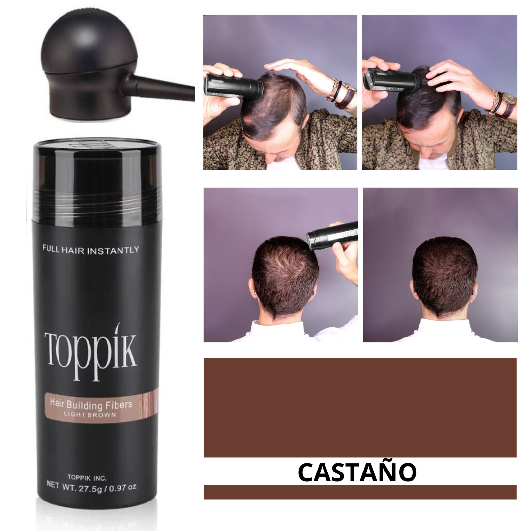 FIBRAS CAPILARES VOLUMINIZADORAS CON QUERATINA - HAIR FIBERS PRO™