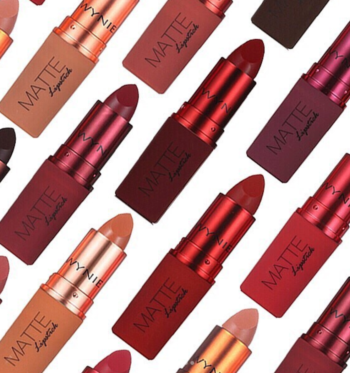 Conjunto de 6 Pintalabios con Acabado Mate 24horas - LIPSTICK24™