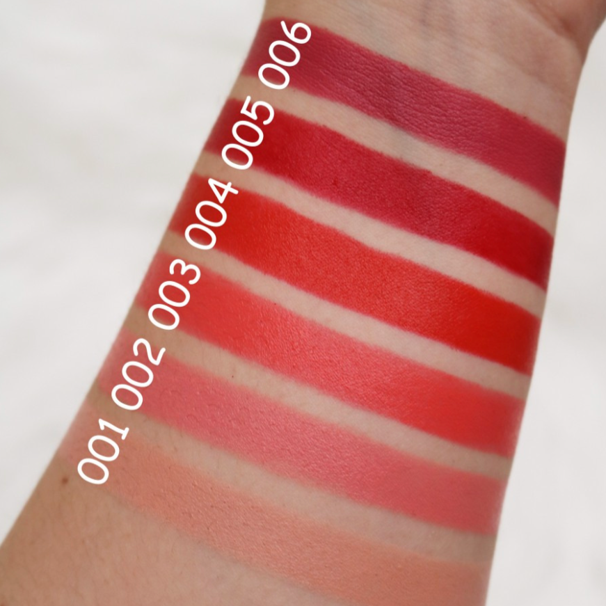 Conjunto de 6 Pintalabios con Fórmula Hidratante en Tonalidades Rosa Nude - CREMOSA™