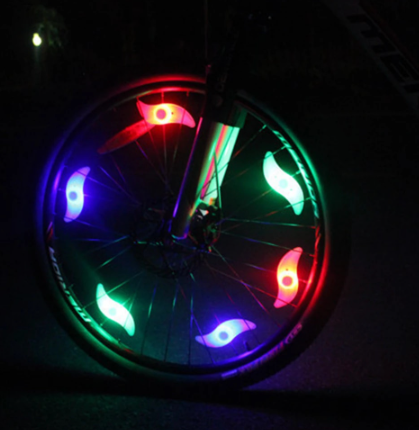 LUCES DE SEGURIDAD PARA RUEDAS DE BICICLETA - SAFETY LIGHT™