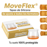 MOVEFLEX™ – FUNDA DE SILICONA PARA PATAS DE MUEBLES (PROTEGE CONTRA ARAÑAZOS Y RUIDOS)