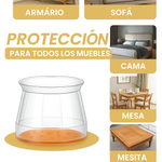 MOVEFLEX™ – FUNDA DE SILICONA PARA PATAS DE MUEBLES (PROTEGE CONTRA ARAÑAZOS Y RUIDOS)