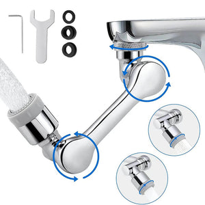 EXTENSOR DE GRIFO GIRATORIO UNIVERSAL 1080° - FLEXIFLOW™