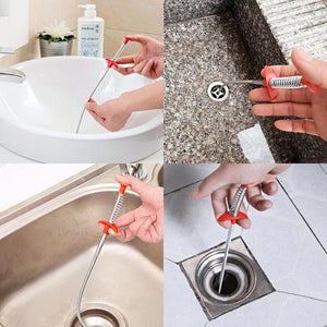 DESATASCADOR DE TUBO FLEXIBLE CON PINZAS - DRAIN MASTER PRO™