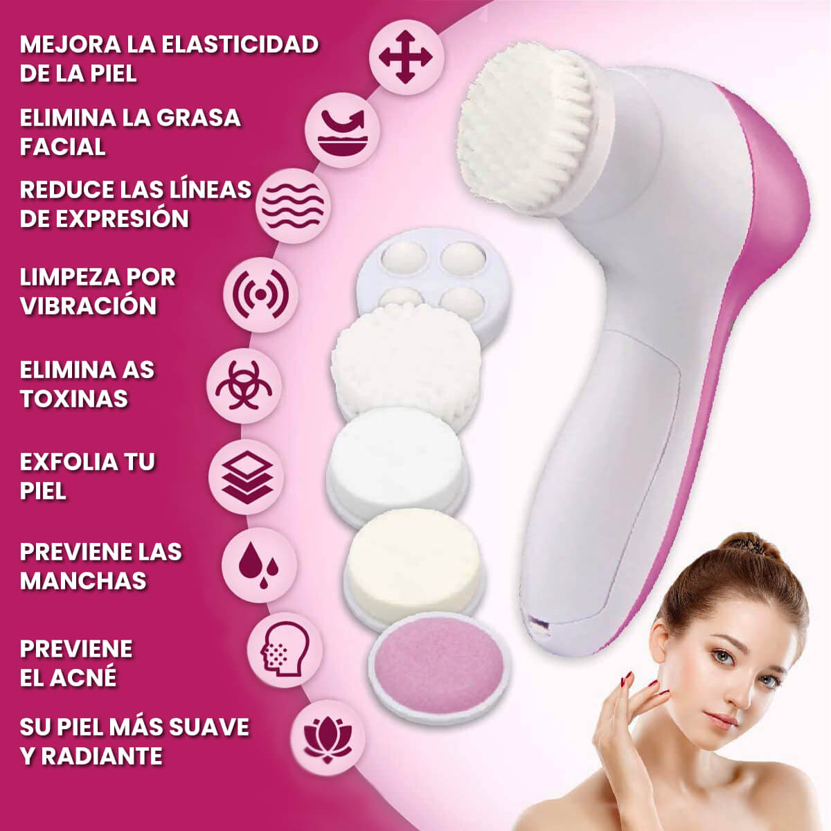 KIT de Limpieza Facial 5en1 - AllBeauty™