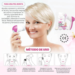 KIT de Limpieza Facial 5en1 - AllBeauty™