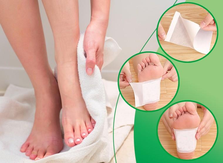 PARCHES DETOX PARA PIES CON FÓRMULA NATURAL - DETOXFEET™