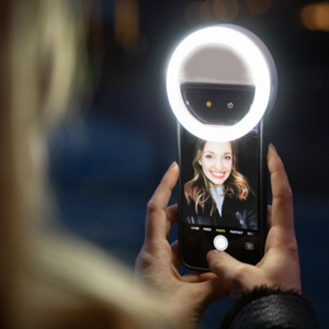 MINI ANILLO LUMINOSO PARA SELFIES - SELFIE LIGHT™