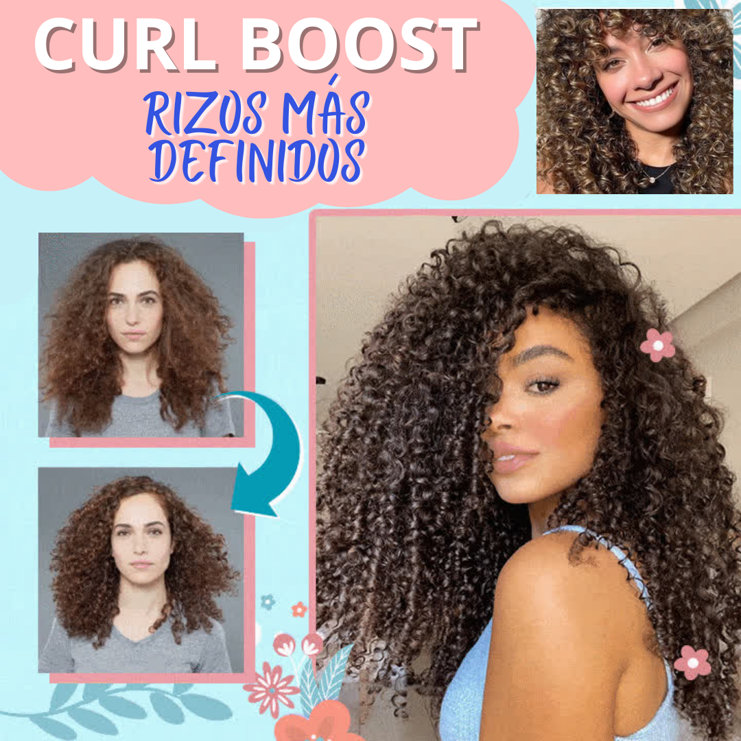 CREMA DE RIZOS EFECTO HIDRATANTE + VOLUMEN - CURLY BOOST™